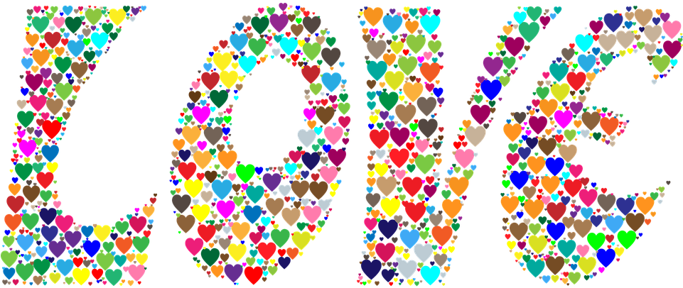 Confetti Cliparts 6, - Clip Art Hearts And Love (960x480)