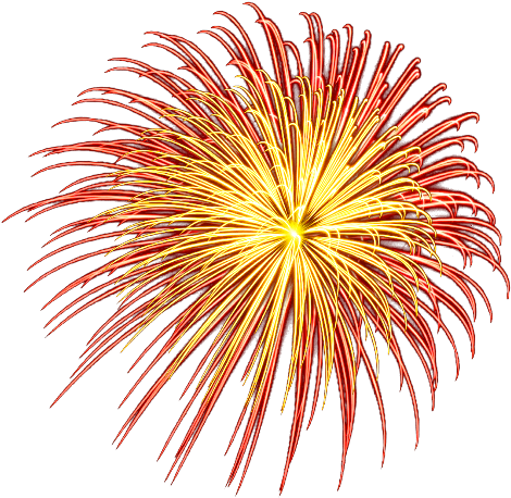 Fireworks Clipart Clear Background - Portable Network Graphics (800x600)