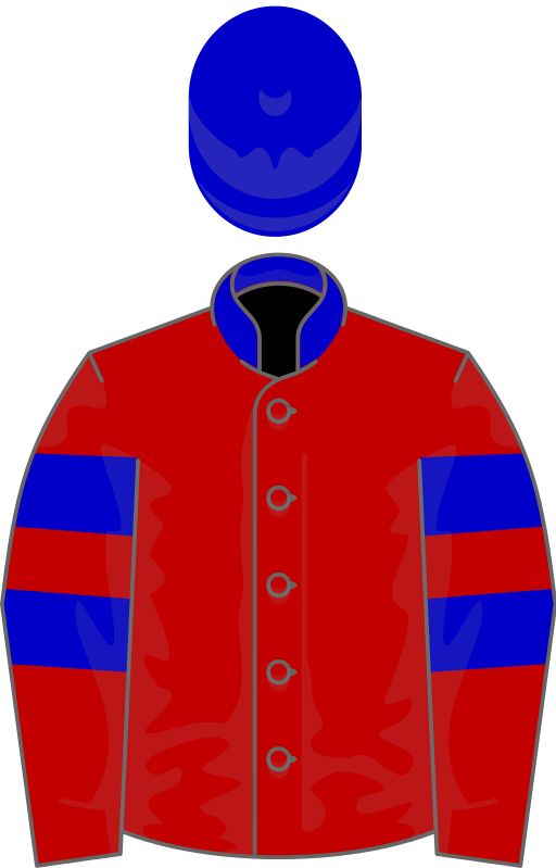 Calumet Farm Racing Silks - Clip Art (656x1024)