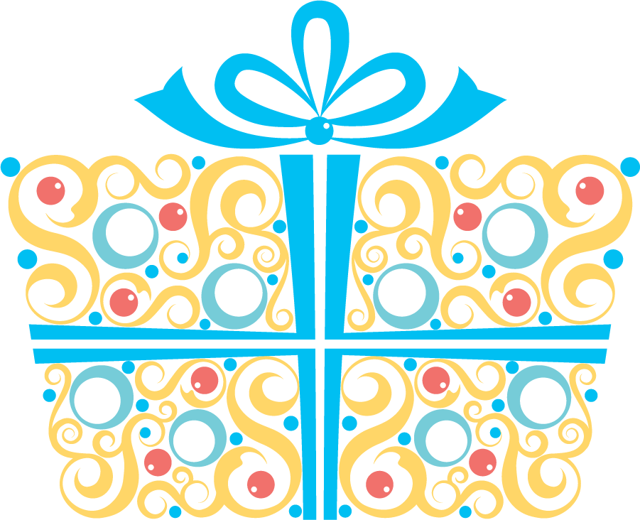 Free Happy Birthday Clipart - Blue Birthday Gift Png (901x732)