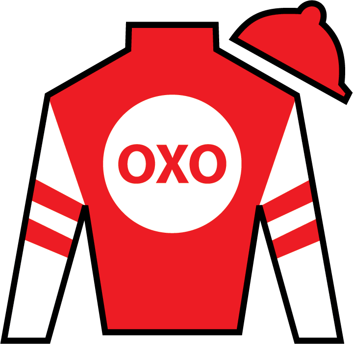 Instilled Regard Oxo Equine - China Horse Club Silks (720x702)