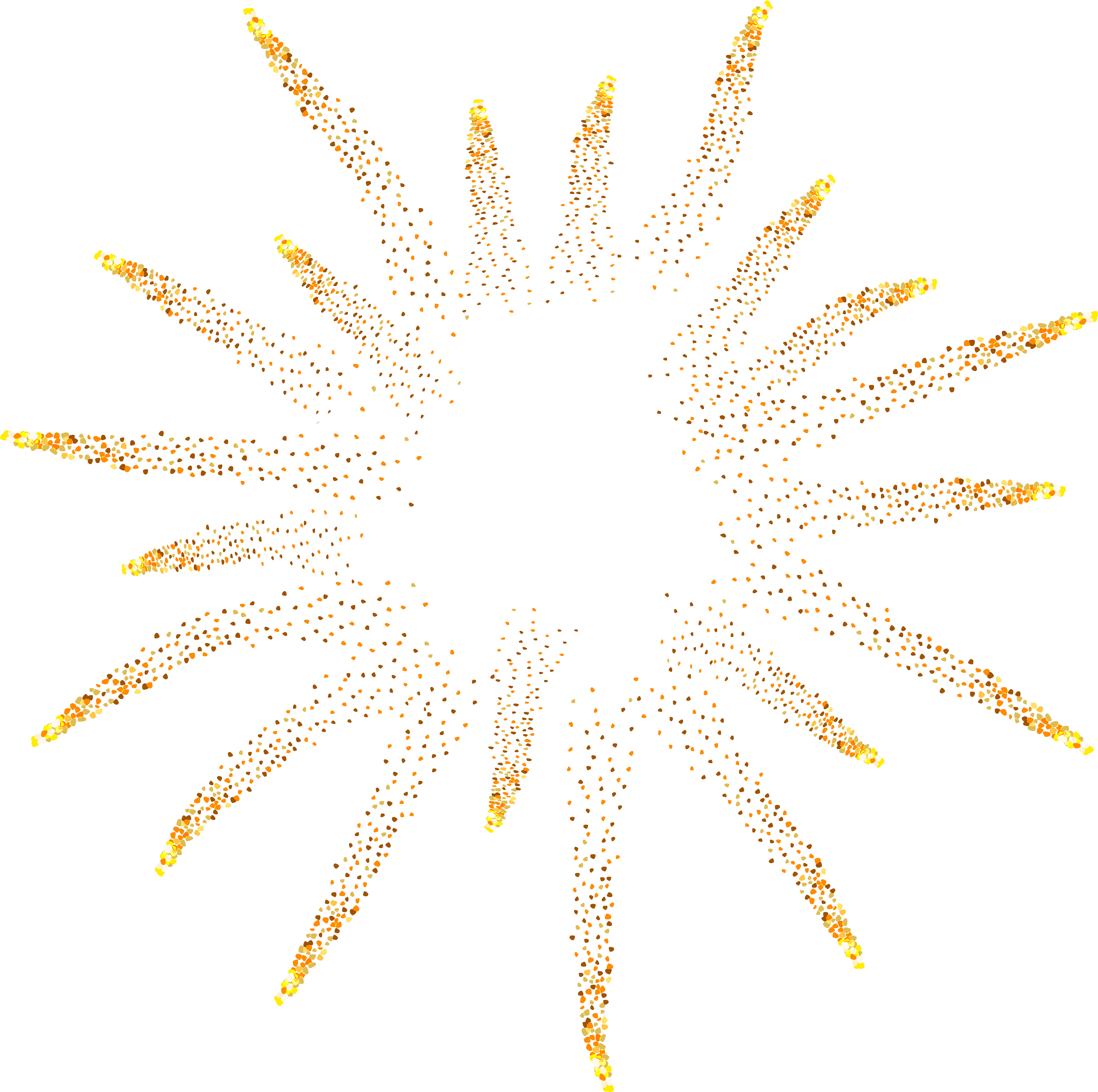 Yellow Fireworks Clip Art Png Image - Yellow Fireworks Clip Art Png Image (8000x7954)