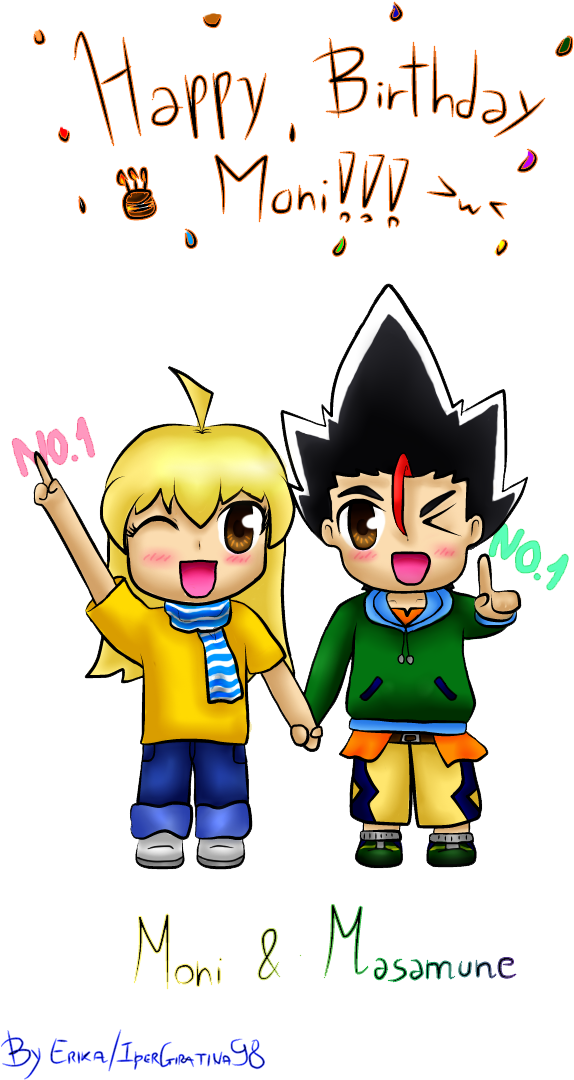 Happy Birthday Moni By Ipergiratina98 - Birthday (646x1138)