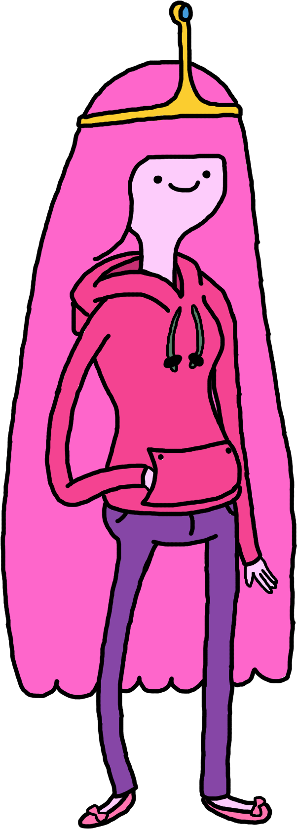 Princess Bubblegum By Bethanypaige8d Princess Bubblegum - Adventure_time Des Finn_the_human Princess_bubblegum (678x1700)