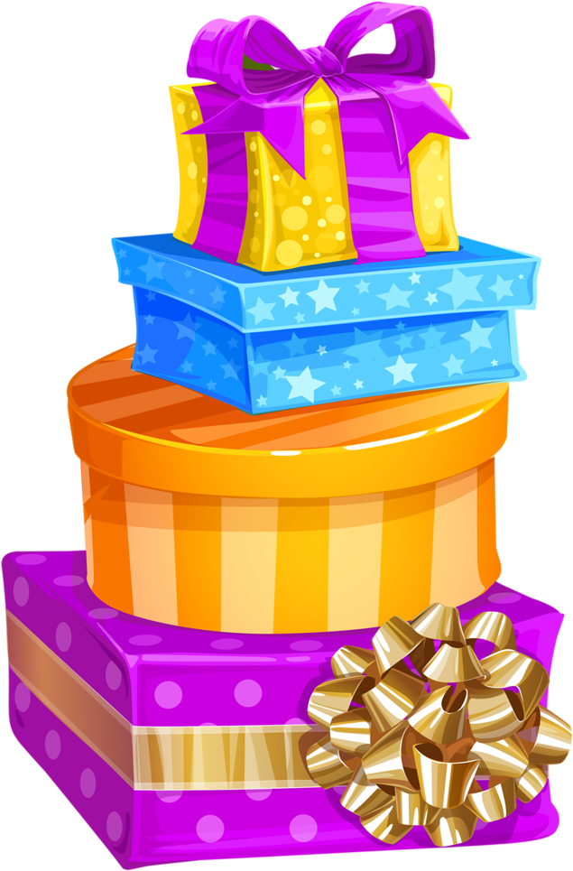 Presente De Aniversario Png - Birthday Gifts Png Hd (726x1024)
