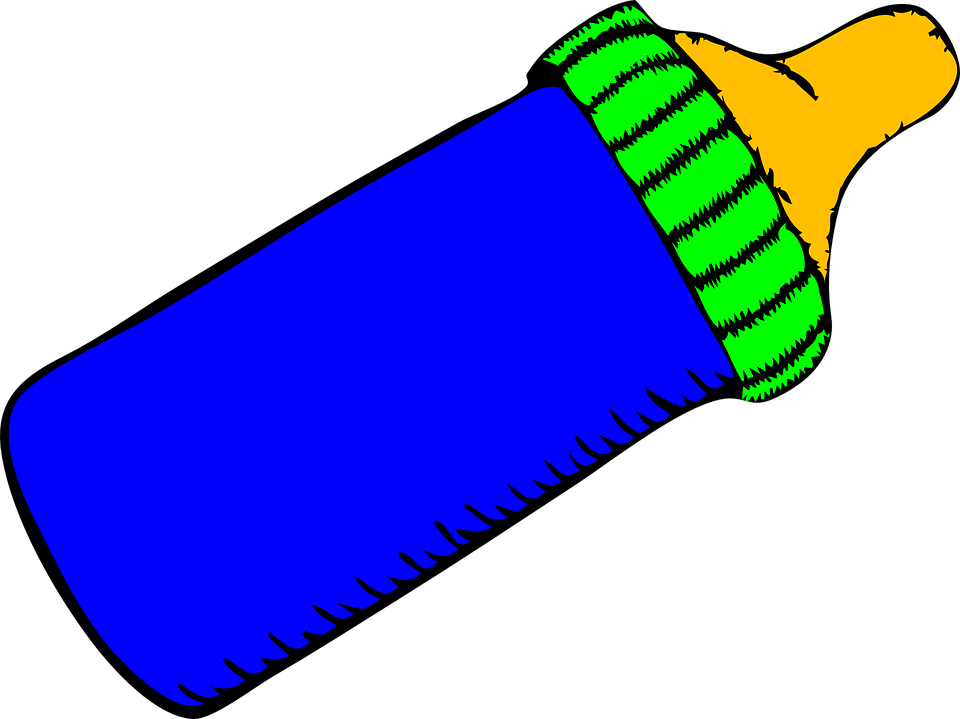Baby Bottle Clip Art - Draw A Baby Bottle (960x719)
