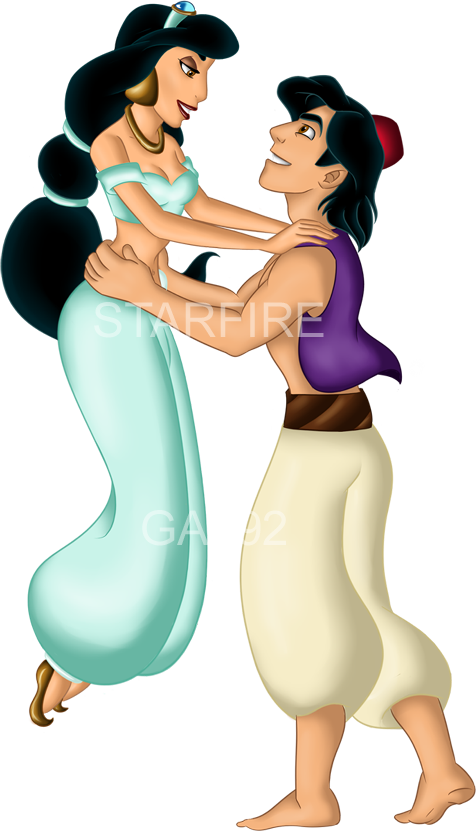 I Choose You, Aladdin By Starfiregal92 - Cartoon (476x831)
