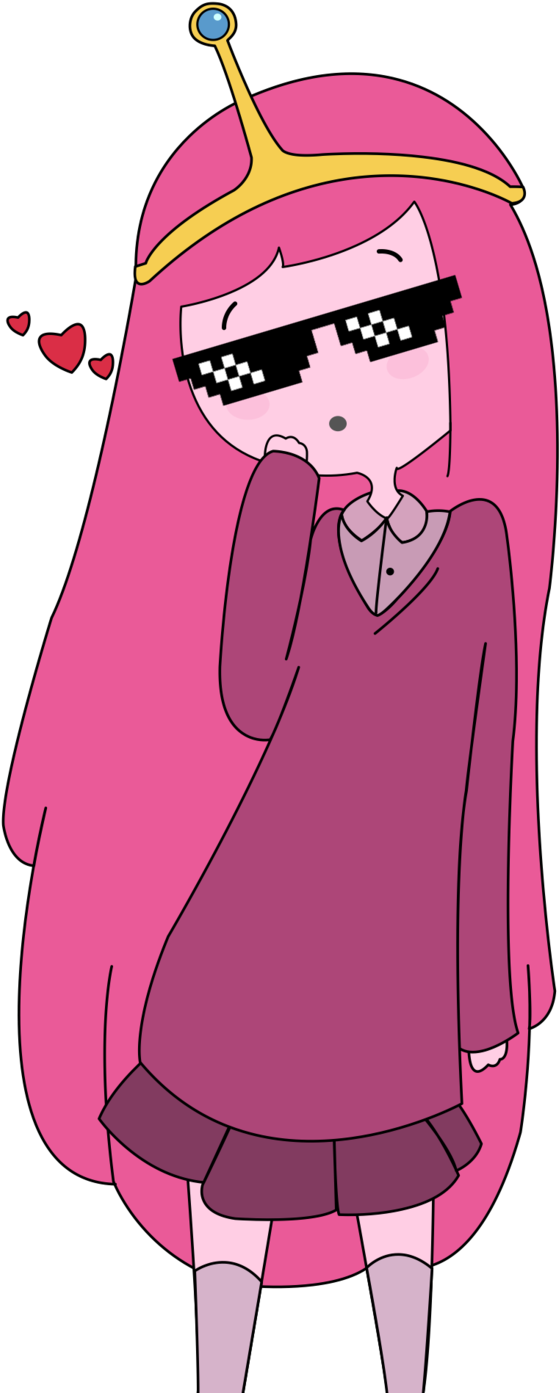 Deal With It - Princess Bubblegum Deal (573x1395)
