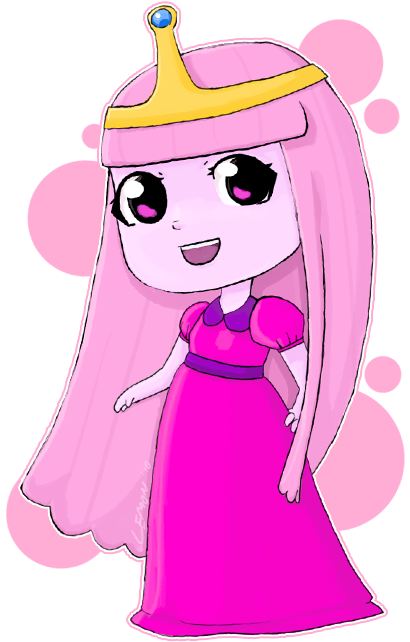 Princess Bubblegum By Lemon-paper - Cartoon (432x659)