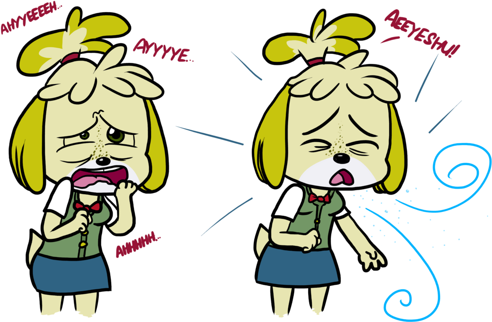 Isabelle Sneezes On Everything By Psfforum - Busty Isabelle Animal Crossing (1024x667)