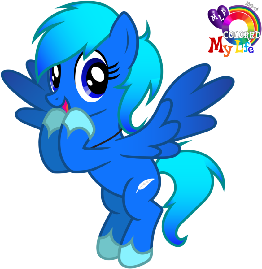 13) Blue Sky By Davidsfire - Cartoon (894x894)