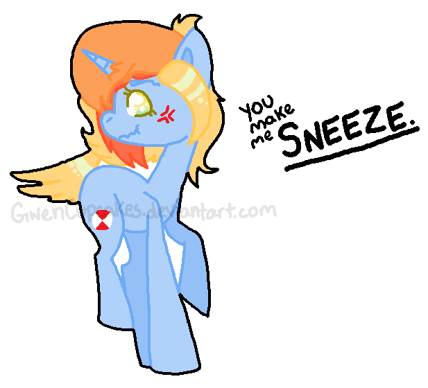 You Make Me Sneeze - Cartoon (660x600)