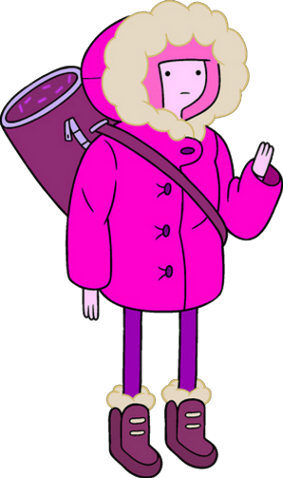 Outfit From "lady And Peebles" - Adventure Time Bubblegum Png (283x478)