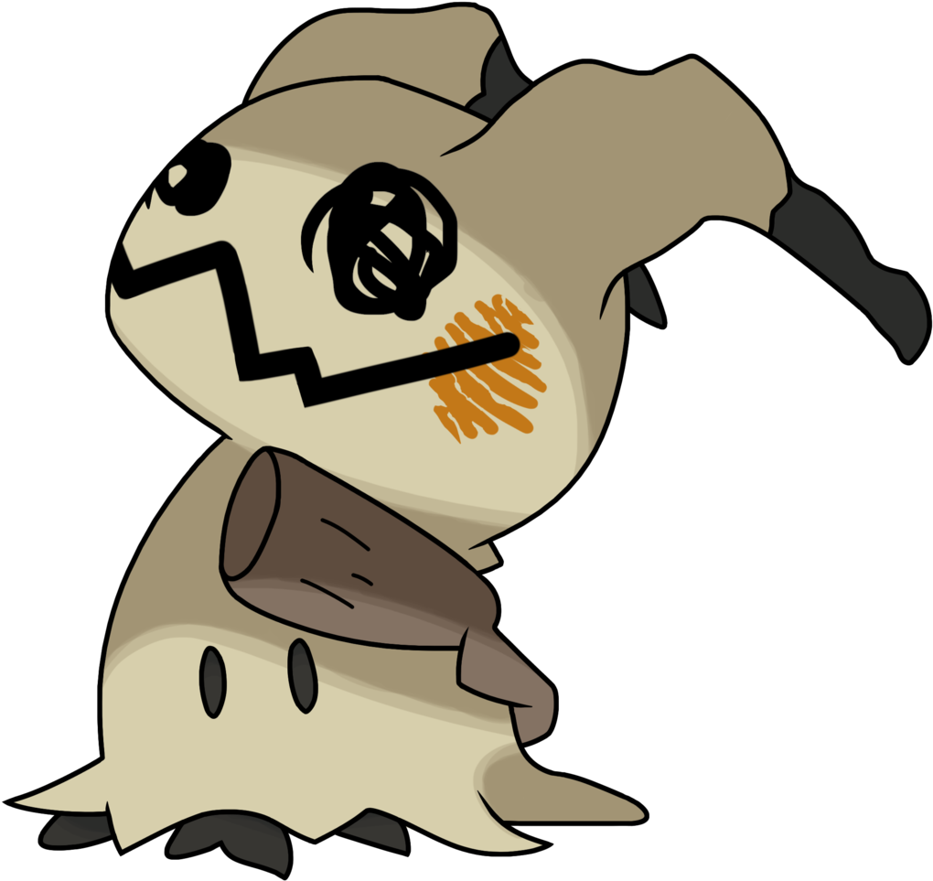 Pose 1 By Youngsterjack Mimikyu - Drawing (1024x972)