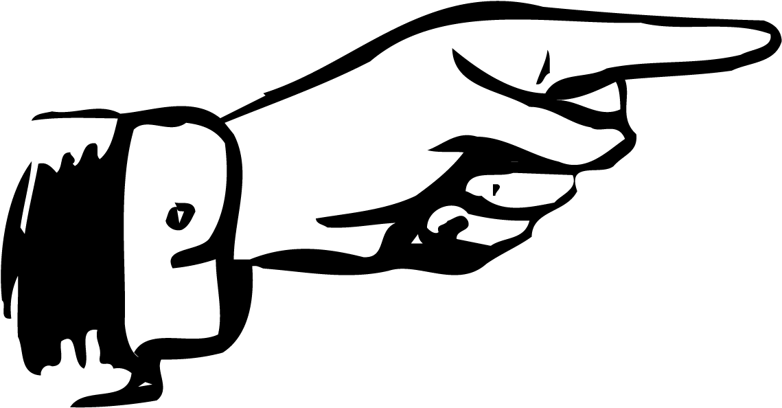 Pointing Hand Right - Hand (1200x676)