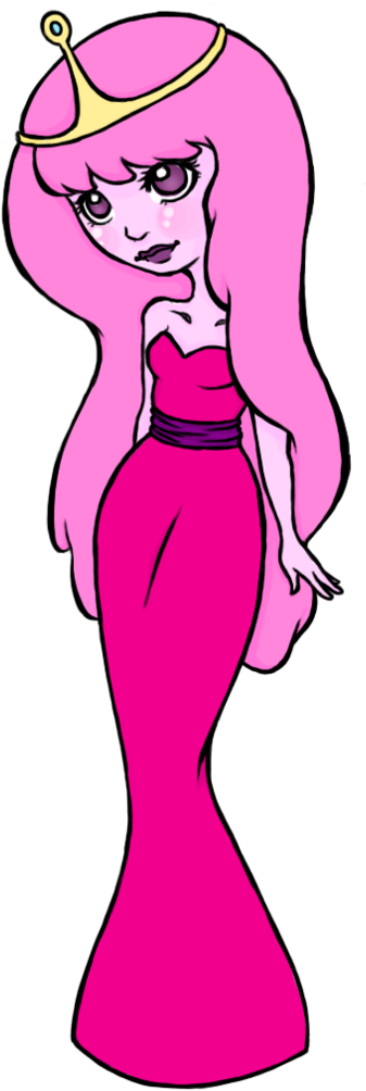 Princess Bubblegum By Pandajo93 - Cartoon (758x1053)