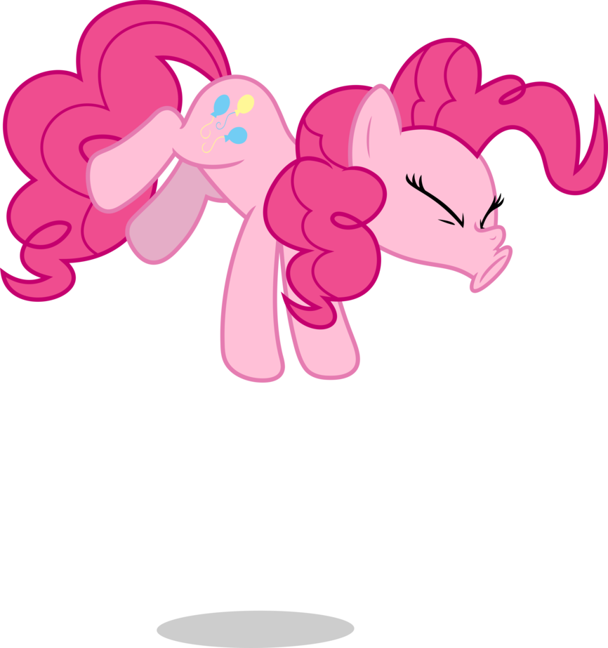 Mlp Fim Pinkie Pie Vector By Luckreza8 - Mlp Dancing Vector Pinkie Pie (866x923)