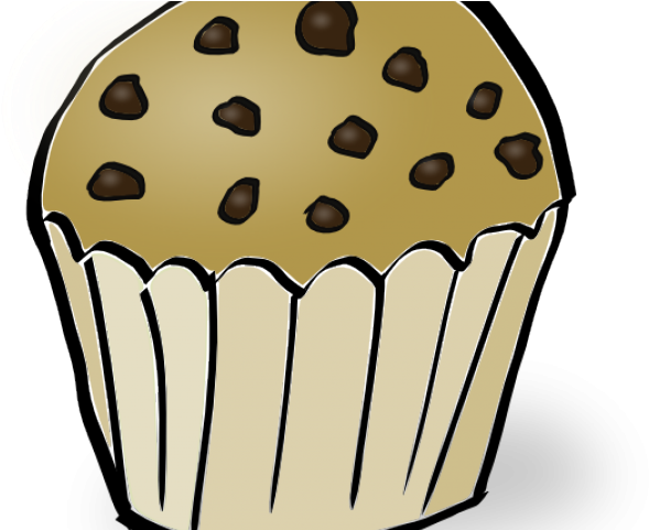 Muffin Clipart Chocolate Chip Muffin - Muffin .png (640x480)
