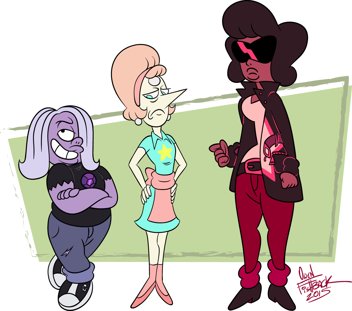 '50s Gems By Lotusbandicoot '50s Gems By Lotusbandicoot - Ed Edd N Eddy Steven Universe (1427x1262)