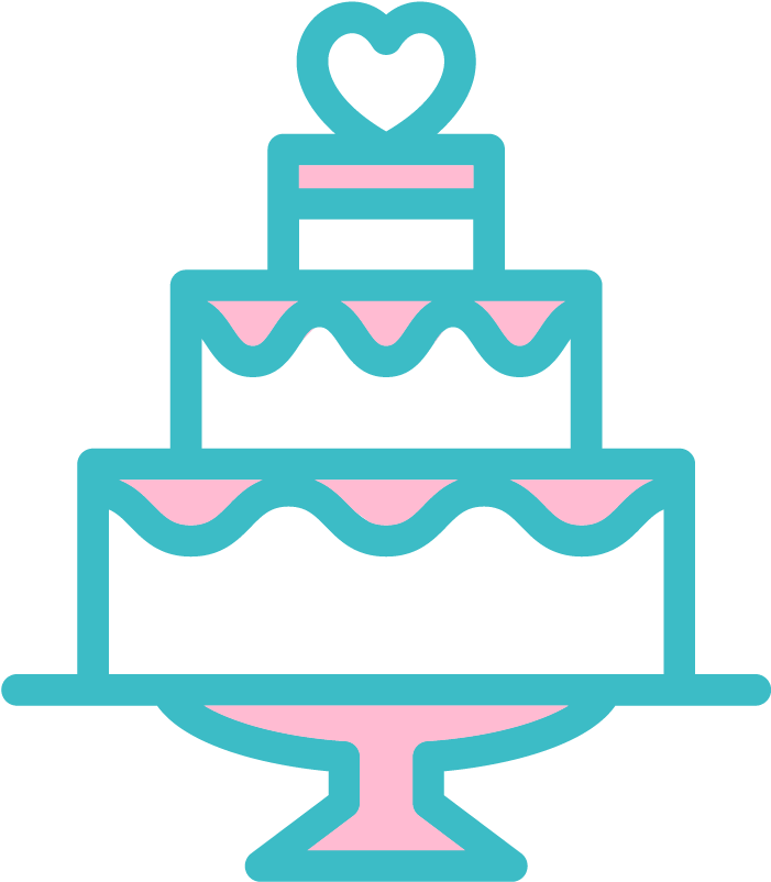 Wedding Cake Layer Cake Birthday Cake Cupcake Wedding - Free Wedding Svg Icons (834x834)