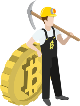 In November 2008, Someone Going By The User Name 'satoshi - Bitcoin Mining Png (333x384)