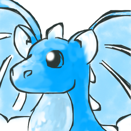 Bluesky By Guineapigsfly - Cartoon (500x500)