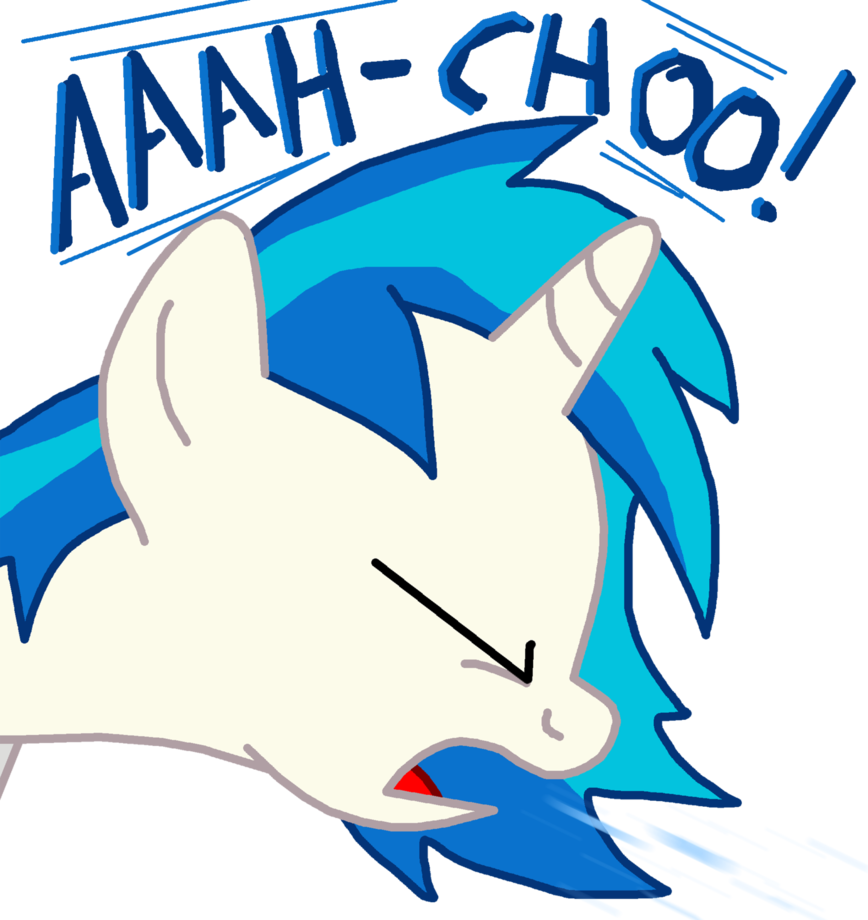 Vinyl Scratch Sneeze By Masterxtreme - Vinyl Scratch Sneeze By Masterxtreme (868x920)