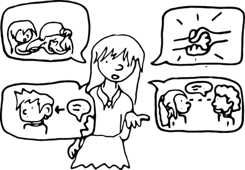 Social Skills In Every Lesson - Cartoon (480x334)