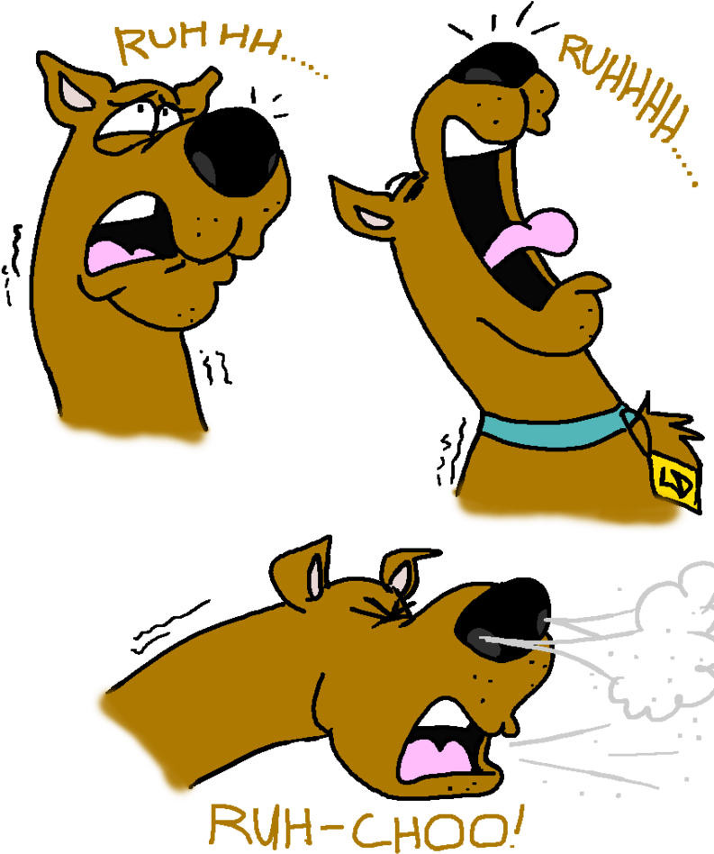 Scooby Chu By Psfforum - Scooby Sneeze (794x1006)