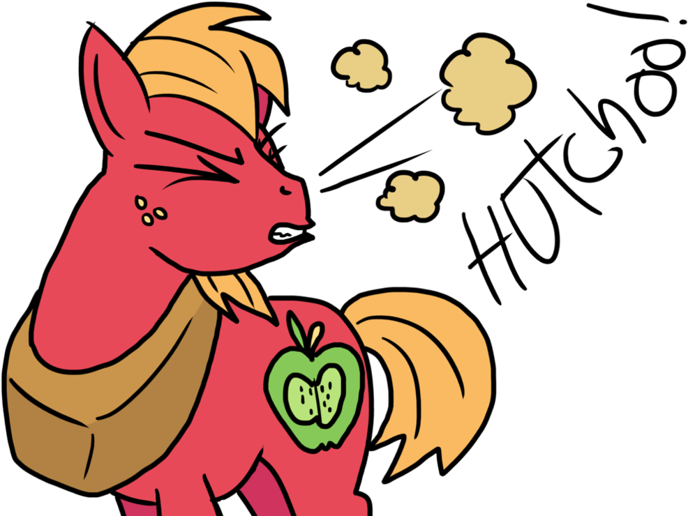 Big Mac Sneeze By Psfforum - Cartoon (1016x786)