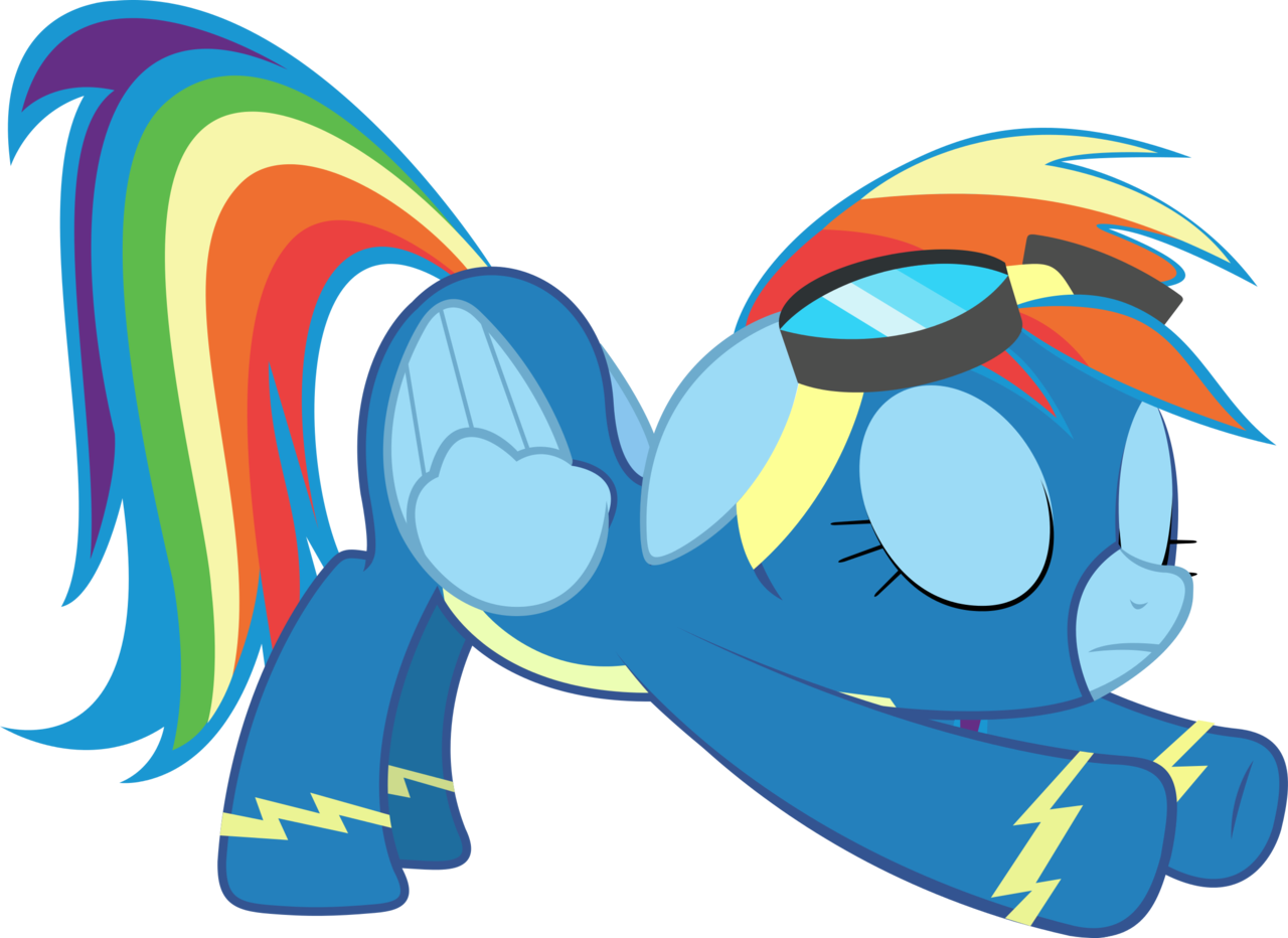Bluetech, Cobra Stretch, Crouching, Female, Goggles, - My Little Pony: Friendship Is Magic (1280x932)