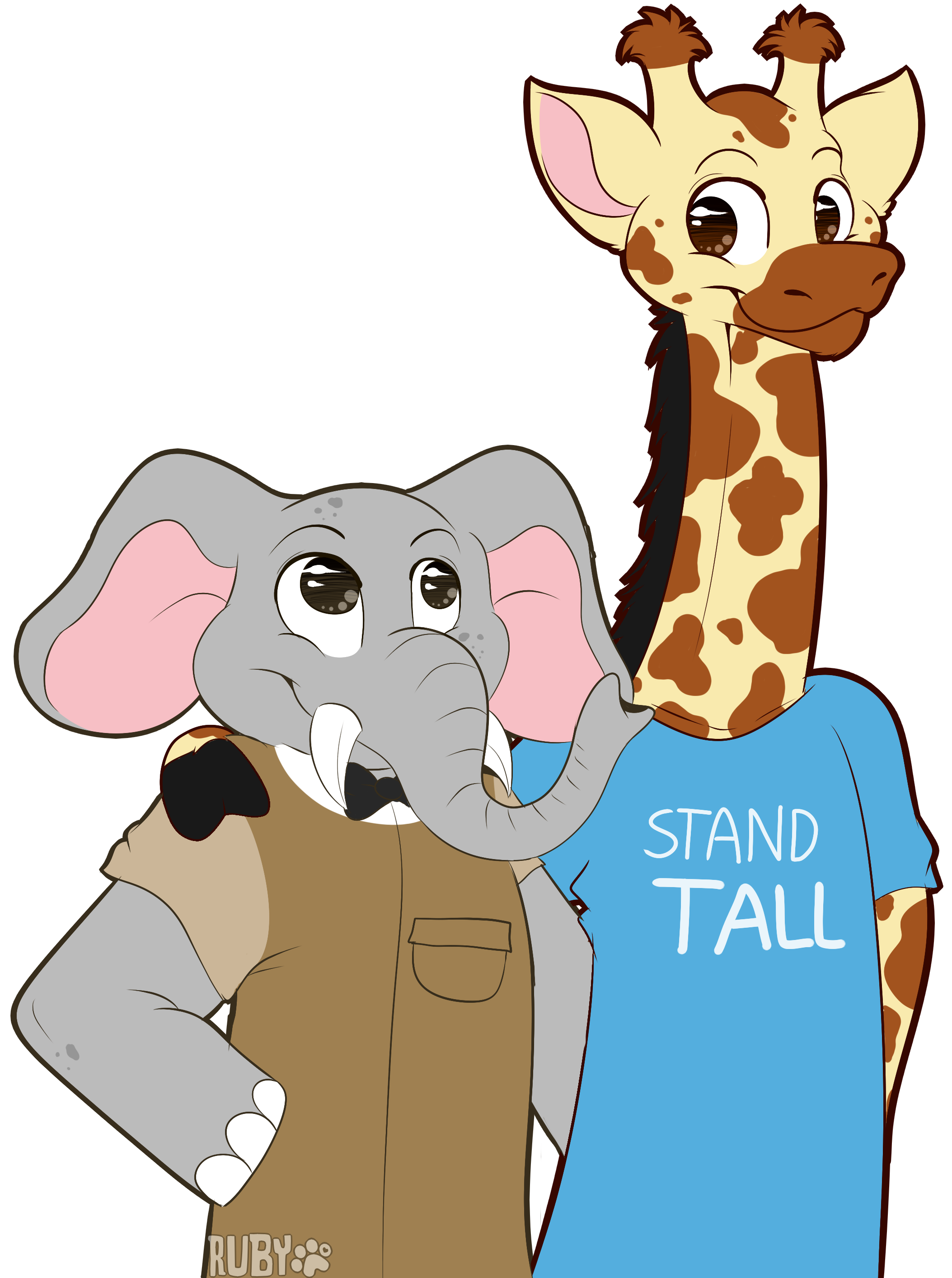 Stretch & Snort - Giraffe (2215x2827)