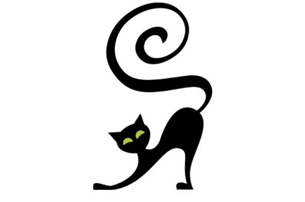 Stretch The Cat - Black Cat (800x400)