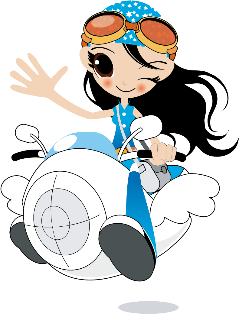 Motorcycle Cartoon Drawing - Cartoon (1137x1134)