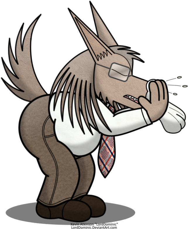 Sneeze By Lorddominic - Cartoon (700x800)