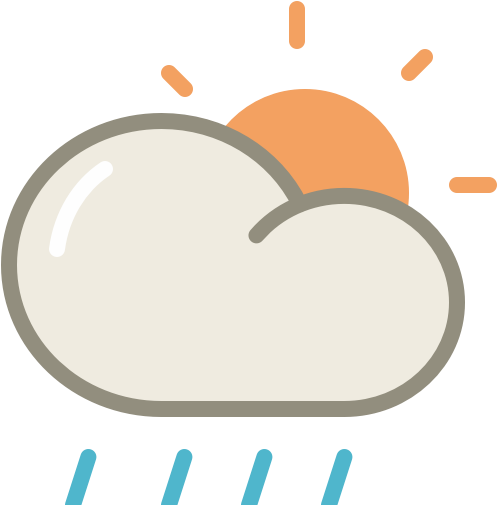 Computer Icons Orange Clip Art - Weather (512x512)