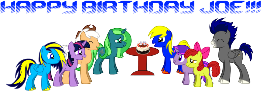 Happy Birthday Joe By Pmd-mudkip - Birthday (900x410)