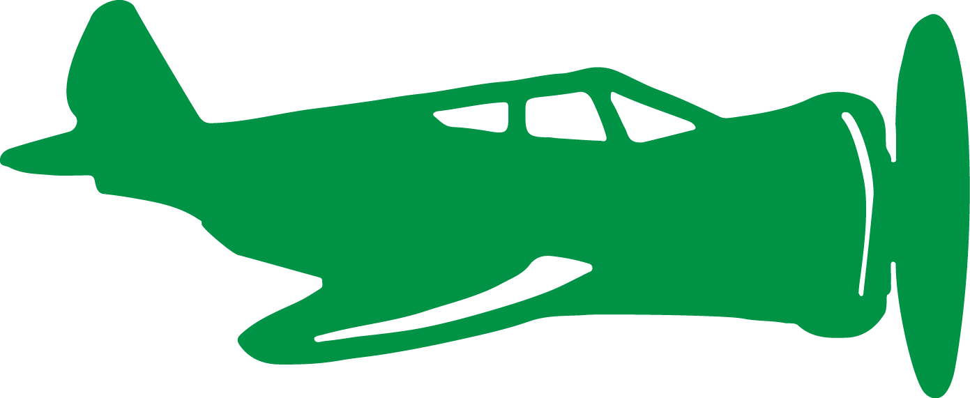 Airplane Free Images At Clkercom Vector Clip Art Online - Green Airplane Png (1391x571)