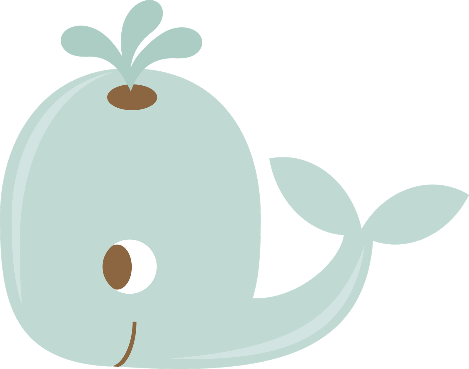 Cute Whale 1600*1258 Transprent Png Free Download - Cute Whale 1600*1258 Transprent Png Free Download (1600x1258)