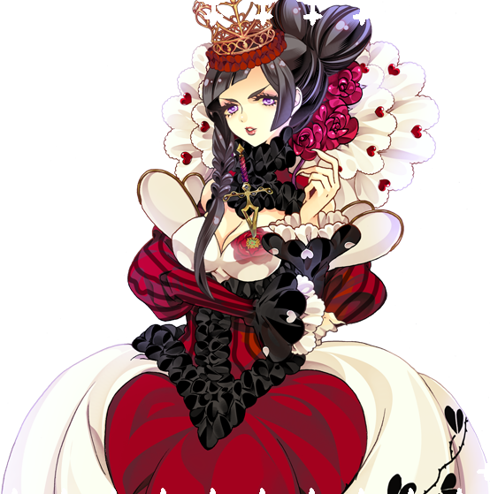 Cyndia - Sera - Iorei - Kisara - Honda - Timaeus, Critias, - Anime Queen Of Hearts (554x559)