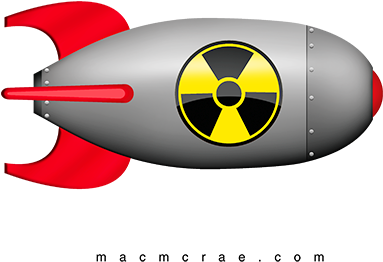 Nuclear Bomb Transparent Background - Hydrogen Bomb Cartoon (400x302)