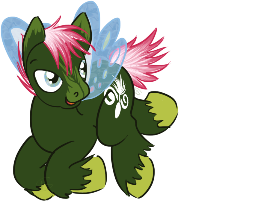 Mimosa, The Tropical Dryad By Mechafone - Cartoon (900x704)