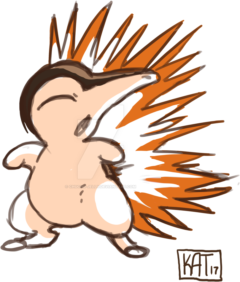 Cyndaquil By Chuchu Jelly Cyndaquil By Chuchu Jelly - Illustration (1024x1024)