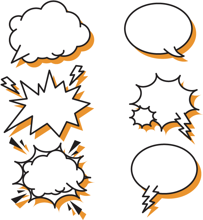 Speech Balloon Bubble Clip Art - Speech Balloon Bubble Clip Art (800x800)