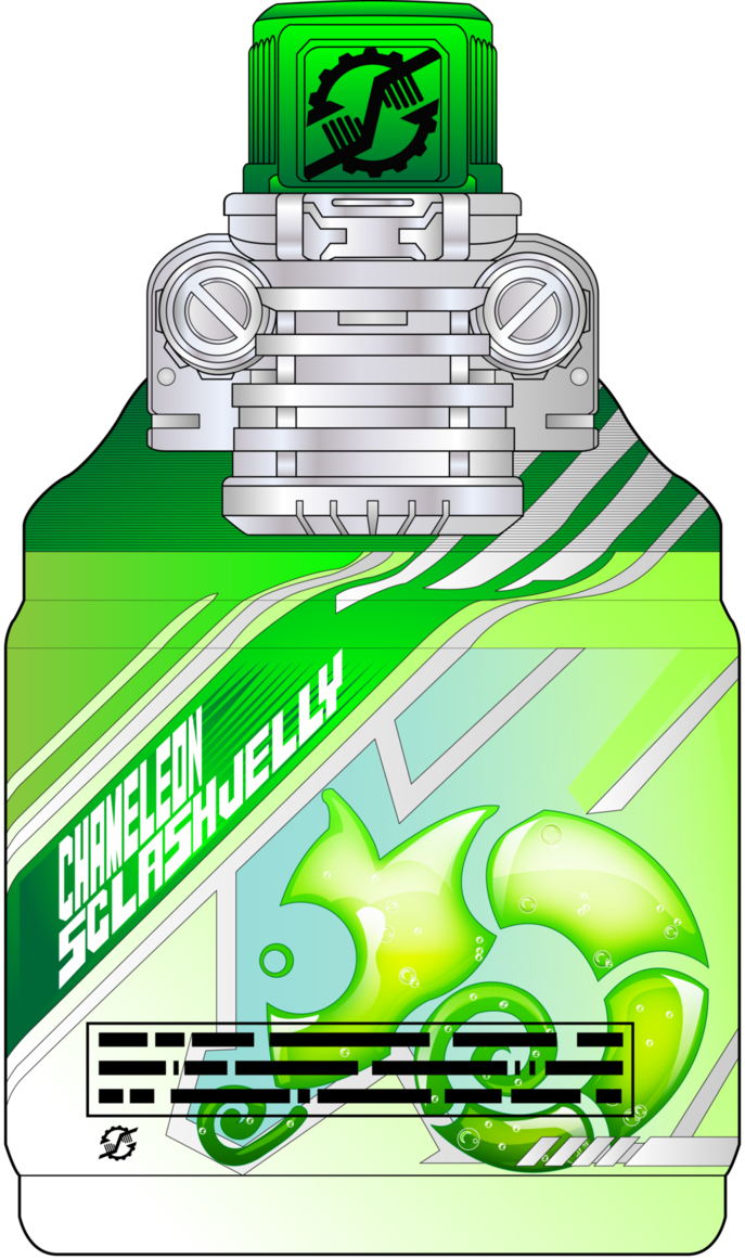 001 Chameleon Sclash Jelly By Netro32 - Kamen Rider Build Sclash Driver (687x1162)