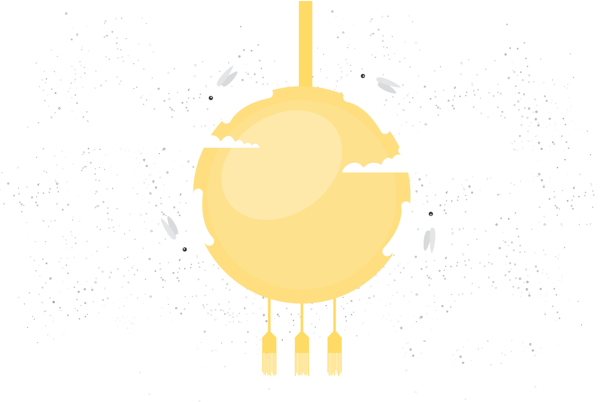 Moon Illustration - Vector Moon - Moon Illustration - Vector Moon (1200x800)