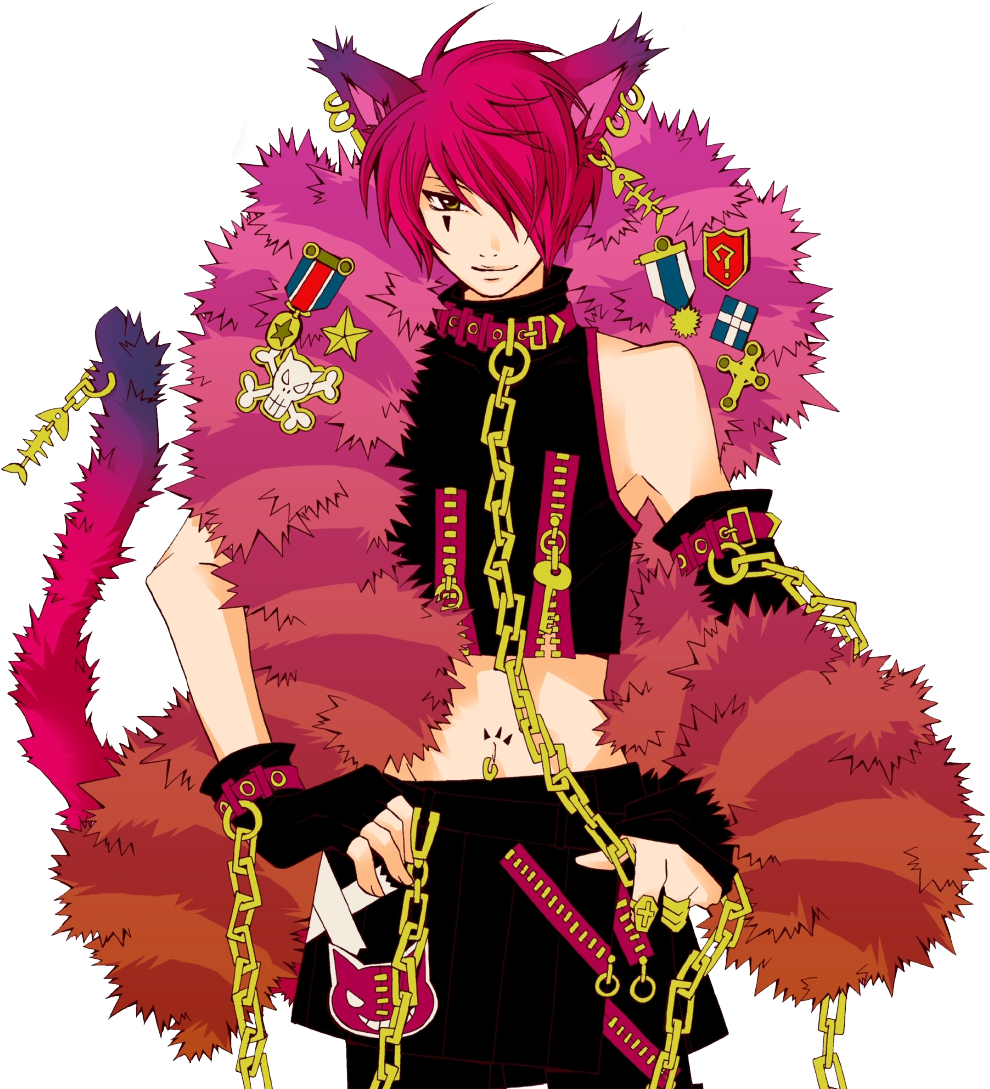 Cheshire Cat Alice In The Country Of Hearts Queen Of - Heart No Kuni No Alice Boris Airay Short Magenta Anime (989x1102)