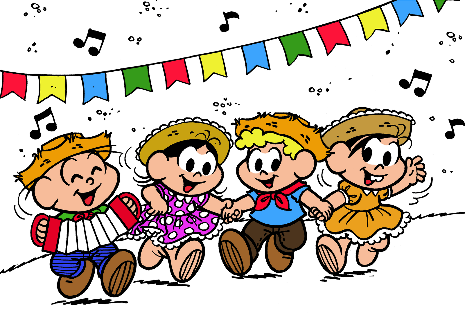 Imagens De Festa Junina Com A Turma Da Mônica - Sao Joao Turma Da Monica (1600x1137)