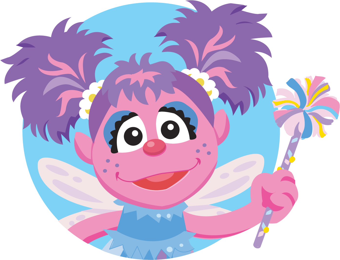 Sesame Street Preschool Games Videos & Coloring Pages - Abby Cadabby Png (1667x1250)
