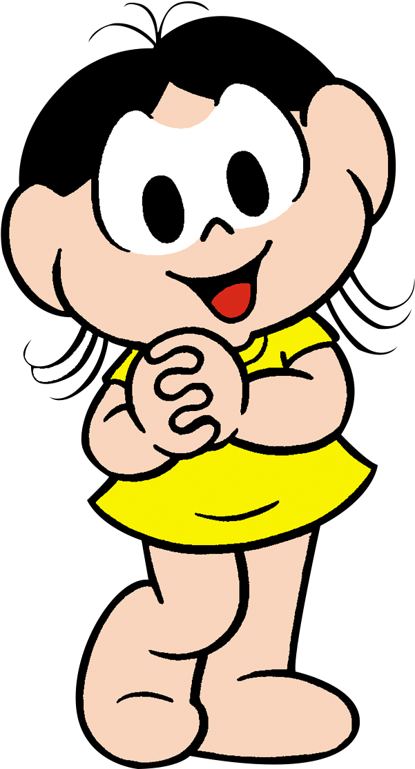 Letícia Beatriz Faz 4 Anos - Magali Png (692x1181)